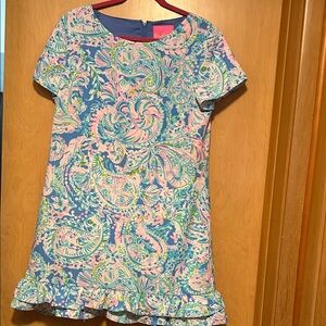 Masey skort romper size 12 Lilly Pulitzer Dream Team